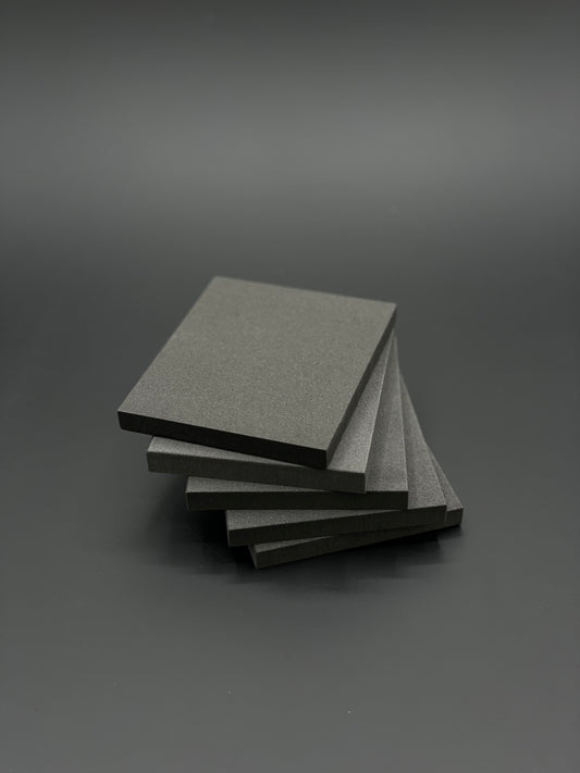 EVA Foam sheets in black available at MSTOR.